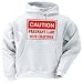 CAUTION PREGNANT LADY WITH CRAVINGS Adult Hooded Sweatshirt (Hoodie / Hoody) Various ...