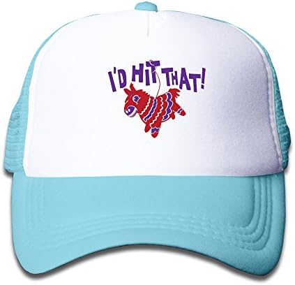 I'd Hit That Pinata Baseball Caps Mesh Truck Child Hats