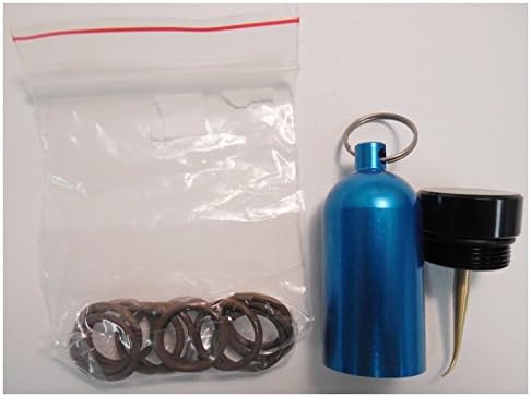 Mini Tank Nitrox O Ring Kit Key Ring Red