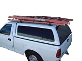 US Rack Pickup Truck Canopy Rack Black Powder Coat Universal Bed Cap Rack- Fits Canopies Over 6ft. Long