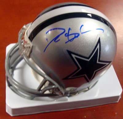 Deion Sanders Autographed/Hand Signed Dallas Cowboys Mini Helmet PSA/DNA