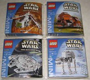 Star Wars LEGO 4488, 4489, 4490, 4491 MINI II COLLECTION