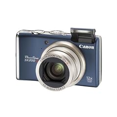 Canon PowerShot SX200 IS Digitalkamera (12 Megapixel, 12-fach opt. Zoom, 7,6 cm (3 Zoll) Display) Blue