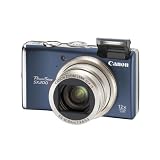 Canon PowerShot SX200 IS Digitalkamera (12 Megapixel, 12-fach opt. Zoom, 7,6 cm (3 Zoll) Display) Bluevon "Canon"