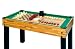 Christopeit Kinder Multifunktionstisch Liverpool, Schwarz braun, 12 in 1