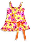 Rubbies - Girls Sundress, Yellow, Pink Multi