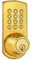 Morning Industry PKF-01P Keypad Deadbolt, Polished Brass