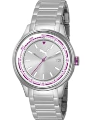 Puma Wheel 3HD - S Metal White Womens watch #PU102732004
