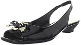 AK Anne Klein Women's Juan Slingback Sandal,Black,8.5 M US