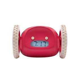 Clocky Mobile Alarm Clock - Raspberry (CLKYr) by Unknown