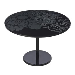Target Small Furniture Clearance: Pedestal Coffee Table (black) $14.98