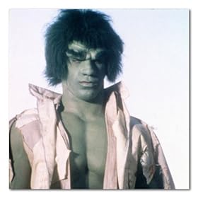 The Incredible Hulk Color Box Canvas Print Gallery Wrapped (Lou Ferrigno)