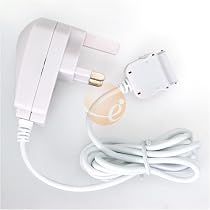 Eforcity Premium UK Travel / Home / Wall Charger w/ IC Chip for Apple iPod, White for: All iPod with dock connector; including iPod 3G / 4G / Video / iPod Mini / iPod Nano / iPhone / iPod Classic / iPod Classic 120GB / iPod Touch (NOT for iPhone 3G)