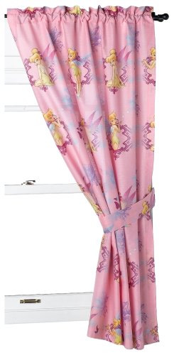 Disney Tinkerbell Pixie Dust Drapes - 82x63