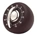 Kitchen Craft Black and Chrome Wind-Up Timer, Boxed
