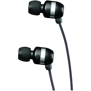 Lenntek Sonix Earbuds (3 Braided Cord) with Microphone for iPhone 3G, SmartPhones (Black)