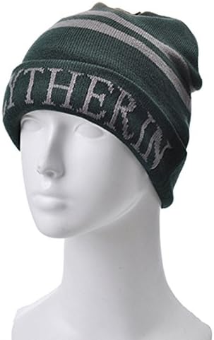 Halloween Cosplay Headwear Knitting Hat (Slytherin)