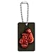 Boxing Gloves - Boxer Wood Wooden Rectangle Key Chain