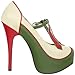 Pleaser Women's Teeze 43 CR GNPU Platform Pump