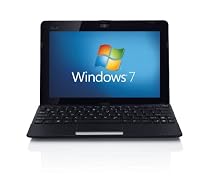 Asus Eee PC 1015PE 10.1 inch netbook (Intel Atom N450 1.66GHz, 1GB, 250GB, WLAN, BT, Webcam, Up to 11hrs battery life, Windows 7 Starter) - Black