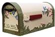 Hand Painted Hummingbird Curbside Mailbox