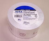 Covalence Adhesives #3240024500 2.5"x60YD SLV Foil Tape