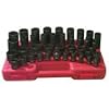 Sunex Tools Impact Sockets - 1/2in. Drive, 39-Pc. SAE Set