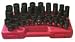 1/2 Drive Master Impact Socket Set, 39 Piece S.A.E.