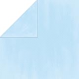 Bulk Buy: Bo Bunny Double Dot Double Sided Textured Cardstock 12"X12" Powder Blue 12DOT-598 (25-Pack)