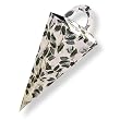 Vintage Holly - Icicle Shaped Favor Boxes (set of 6)