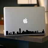 Miami Skyline Vinyl Decal for Car Window, Laptop, Wall Etc