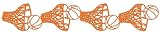 Scrapbook 101 12 Inch Border Cardstock Die-Cuts, Basketball Hoop