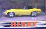 Dinky DY-1B 1967 Jaguar E Type MK 1 1 2 - Yellow