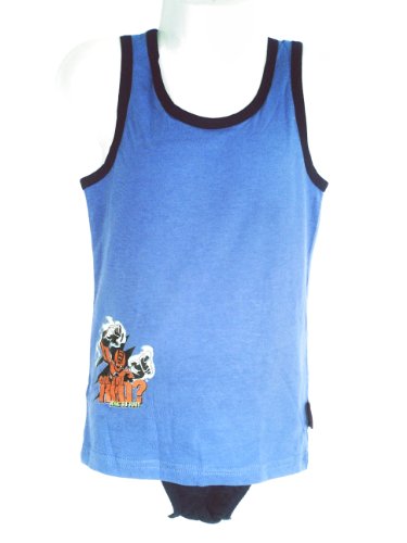 Produkt-Bild: Kinder, Jungen, Knaben Unterw&auml;sche, Hemd + Unterhose Power Rangers Disney, mit Motiv von "Power Rangers", blau