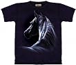 Moonlit T-Shirt 100% Cotton short sleeve Horse shirt for Kids & Adults