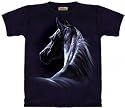 Moonlit T-Shirt 100% Cotton short sleeve Horse shirt for Kids & Adults & Teens
