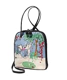 Ava, Eco Friendly Cross Body Bag with "Kissing the Frog" Painting by Artist Jasika Nicole