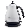 De'Longhi Icona KBO3001.PW Jug Kettle 3kW, Pearl White