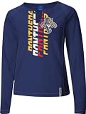 Florida Panthers -Navy- Junior's Astronomy Split Neck Top