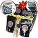 Albom Design Seascapes - Dinghies Lined Up at Cabo San Lucas Los Cabos Mexico - Coffee Gift Baskets - Coffee Gift Basket