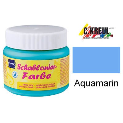 Home Design 74312 - Schablonierfarbe Aquamarin 150 ml Preisvergleich