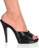 All Sexy Shoes - Flair-401-6 Open Toe Slip On Sandal
