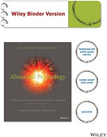 Abnormal Psychology, Binder Ready Version + WileyPLUS Learning Space Registration Card