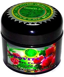 PROVITA-A TM -Vitamin A, E, & Rose Nurishing Eye Wrinkle Cream (Retinol) -1.25oz/37ml - 100% All-Natural and Organic.