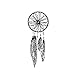 Tattify Dreamcatcher Temporary Tattoo - Catch (Set of 2)