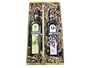 Two Bottle Organic Spanish Olive Oil And Balsamic Vinegar Gift Basket