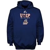 adidas UTEP Miners Navy Blue True Basic Hoody Sweatshirt (Large)