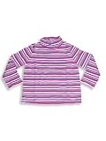 Private Label - Toddler Girls Long Sleeved Turtleneck Top, Rasberry, Royal (Size 3T)