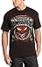 Bravado Men's Disturbed Chrome Smiley T-Shirt