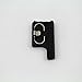 Aluminum Replacement Rear Snap Latch Standard Waterproof Housing Buckle Lock for GoPro Hero 3+, Hero 3 Plus, Hero 4 Camera(Black)